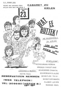 1990 Affiche Cabaret - Wat ee Buttek